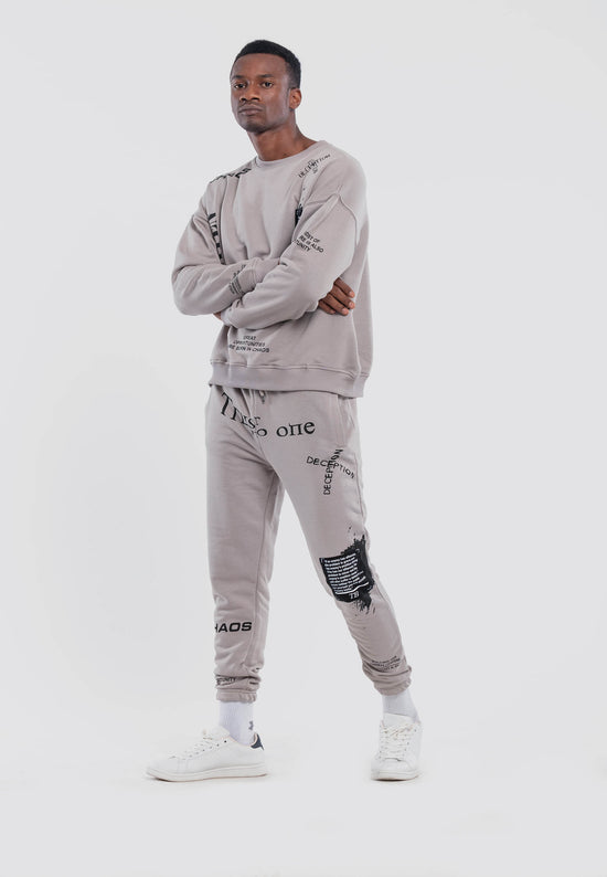 Tom Barron Tuta da ginnastica con stampa Luxe Everywhere In Linea