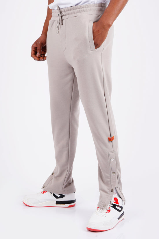 Tom Barron Pantaloni della tuta Luxe Milano con bottoni a pressione laterali Spedizione Gratuita