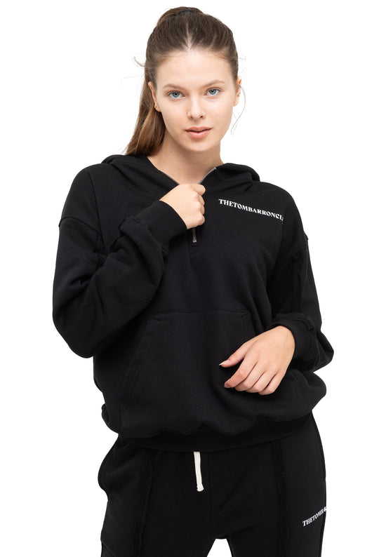Tom Barron Collezione Milano Luxe Quarter-Zip Presa