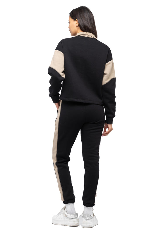 Tom Barron Prestige Tuta da ginnastica mezza zip Duo-Color In Vendita