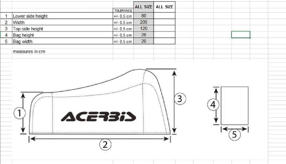 Acerbis MOTORBIKE COVER Saldi