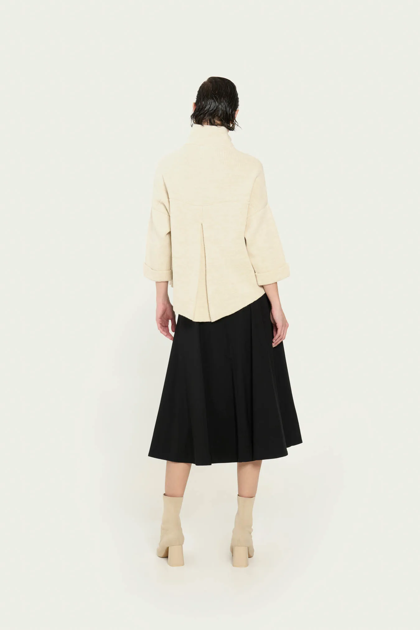 Vicario cinque Giacca in lana e alpaca Musc Outlet