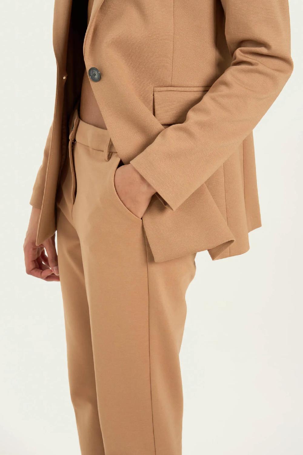 Vicario cinque Pantalone chino in punto milano Pia Italy