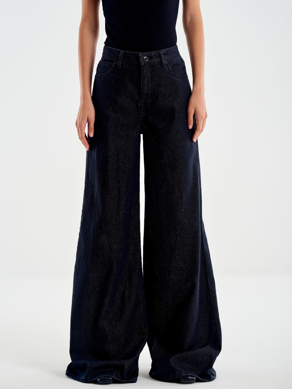 Vicolo Jeans Sidney Nero Lurex – Vicolo Negozio