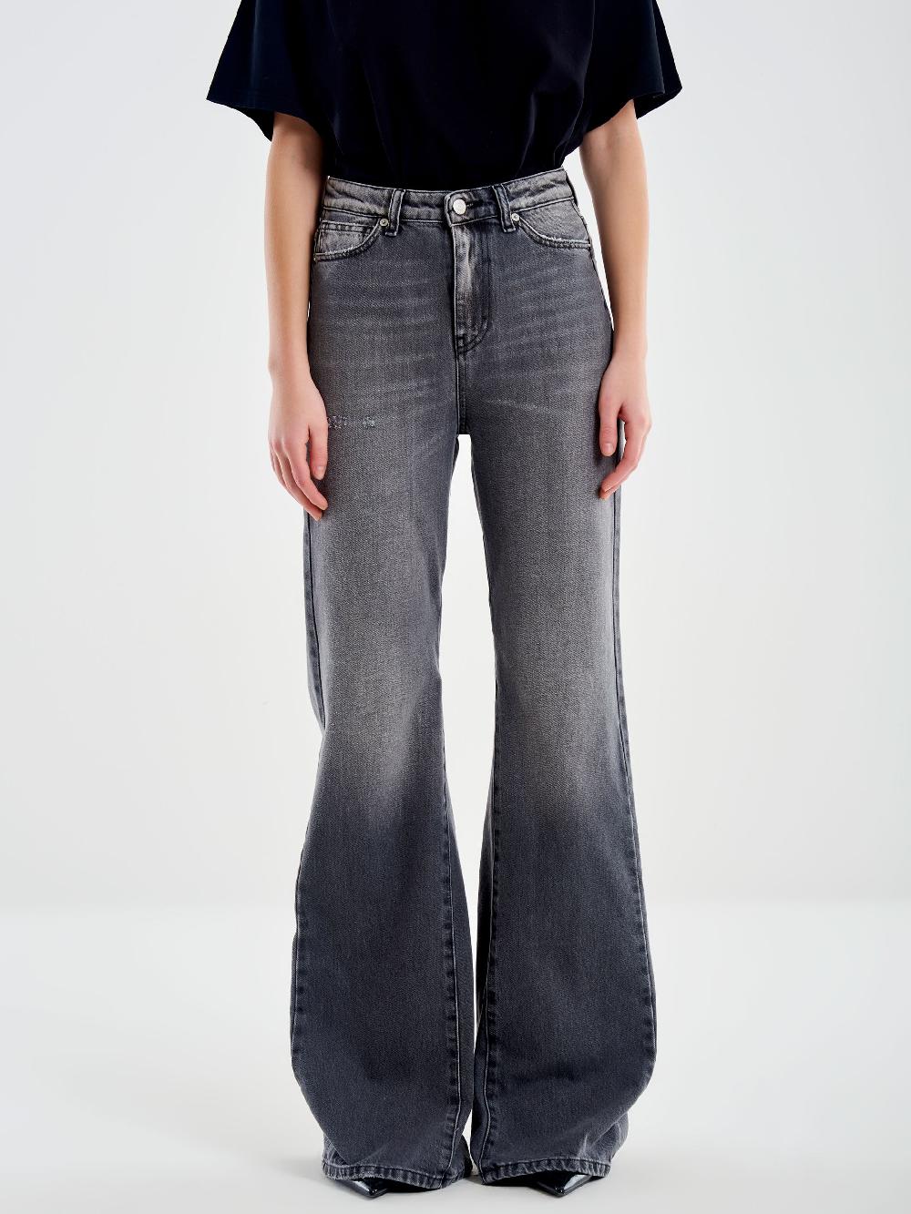 Vicolo Jeans Flare Beth Grigio Grigio Italia