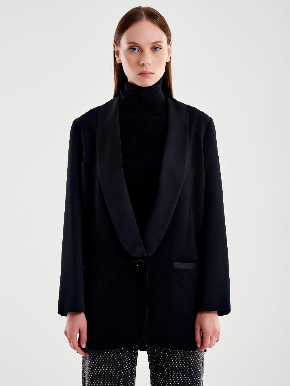 Vicolo Blazer Smoking Nero Pezzi Unici