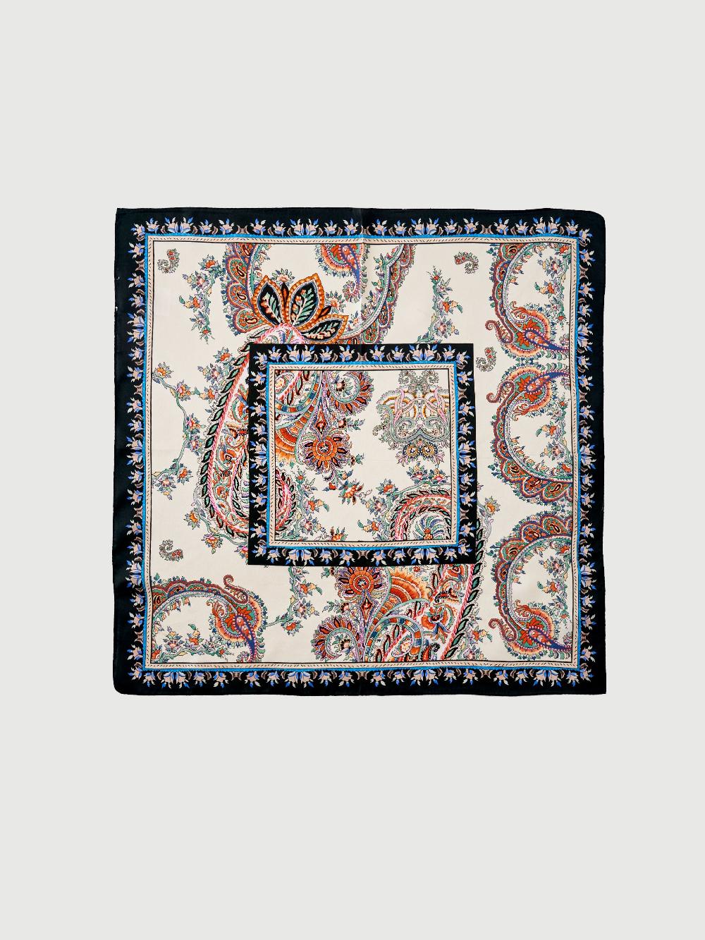 Vicolo Foulard in Seta Nero Sottocosto