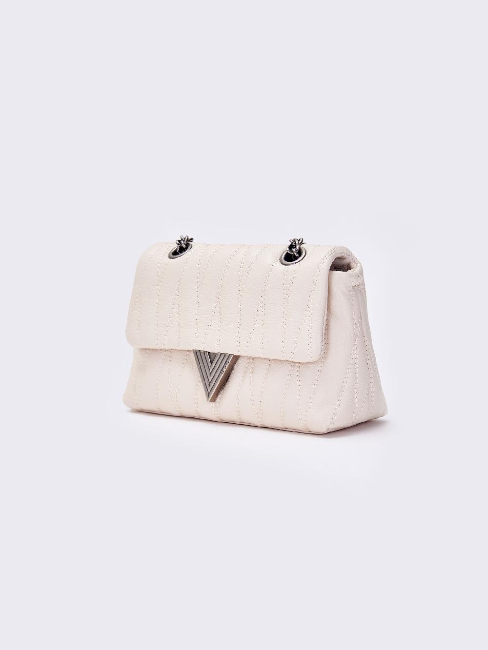 Vicolo Borsa Belleville Small Bianco Offerta esclusiva