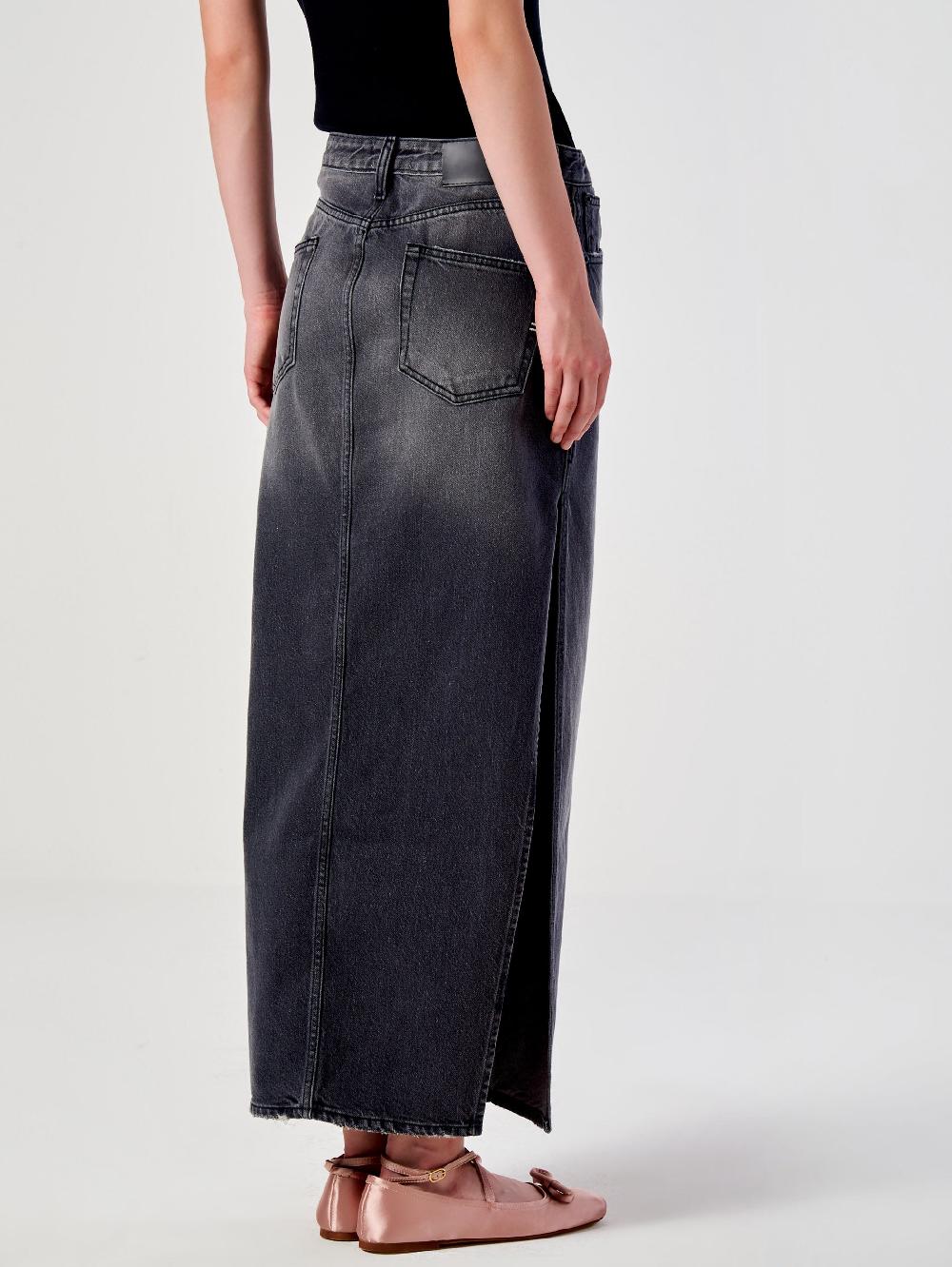 Vicolo Gonna Lunga in Denim – Vicolo Online Outlet