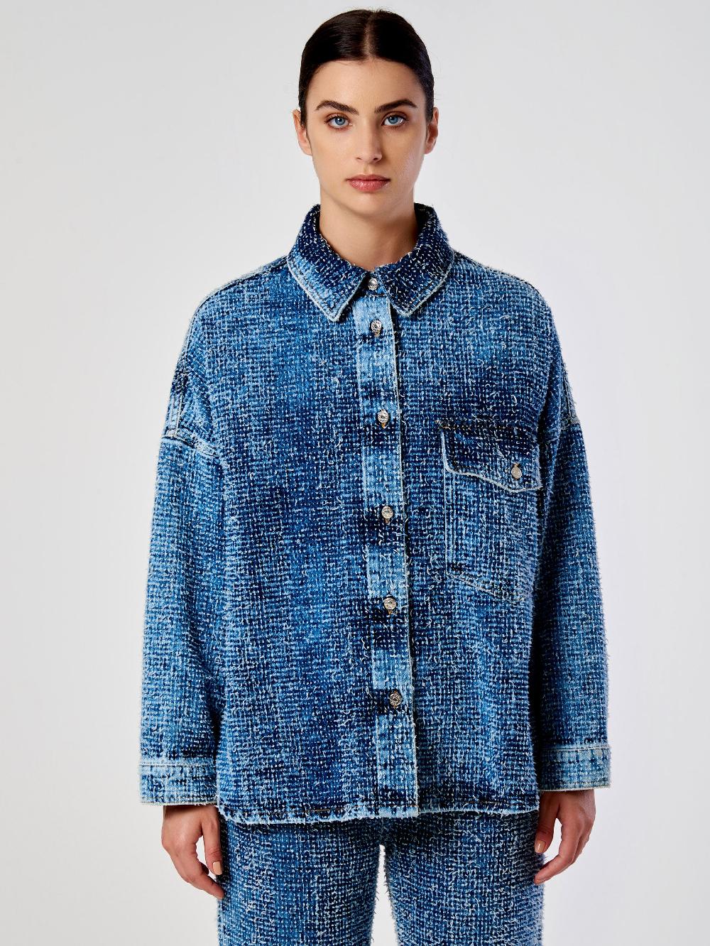 Vicolo Camicia in Denim OverBlu Bestseller