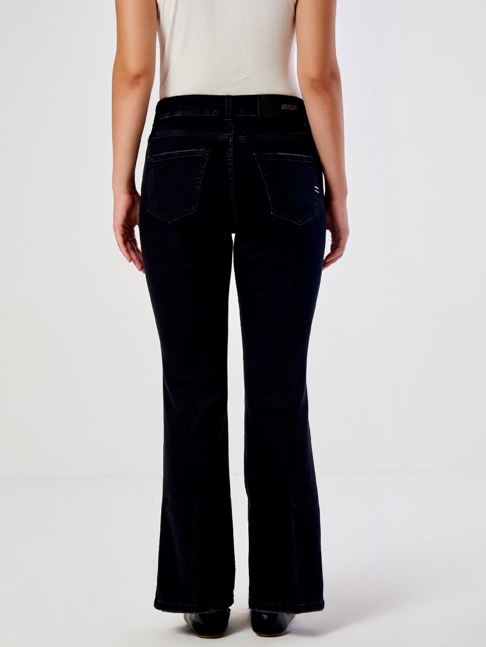 Vicolo Jeans Icon Gisele NeroNero Offerte giornaliere