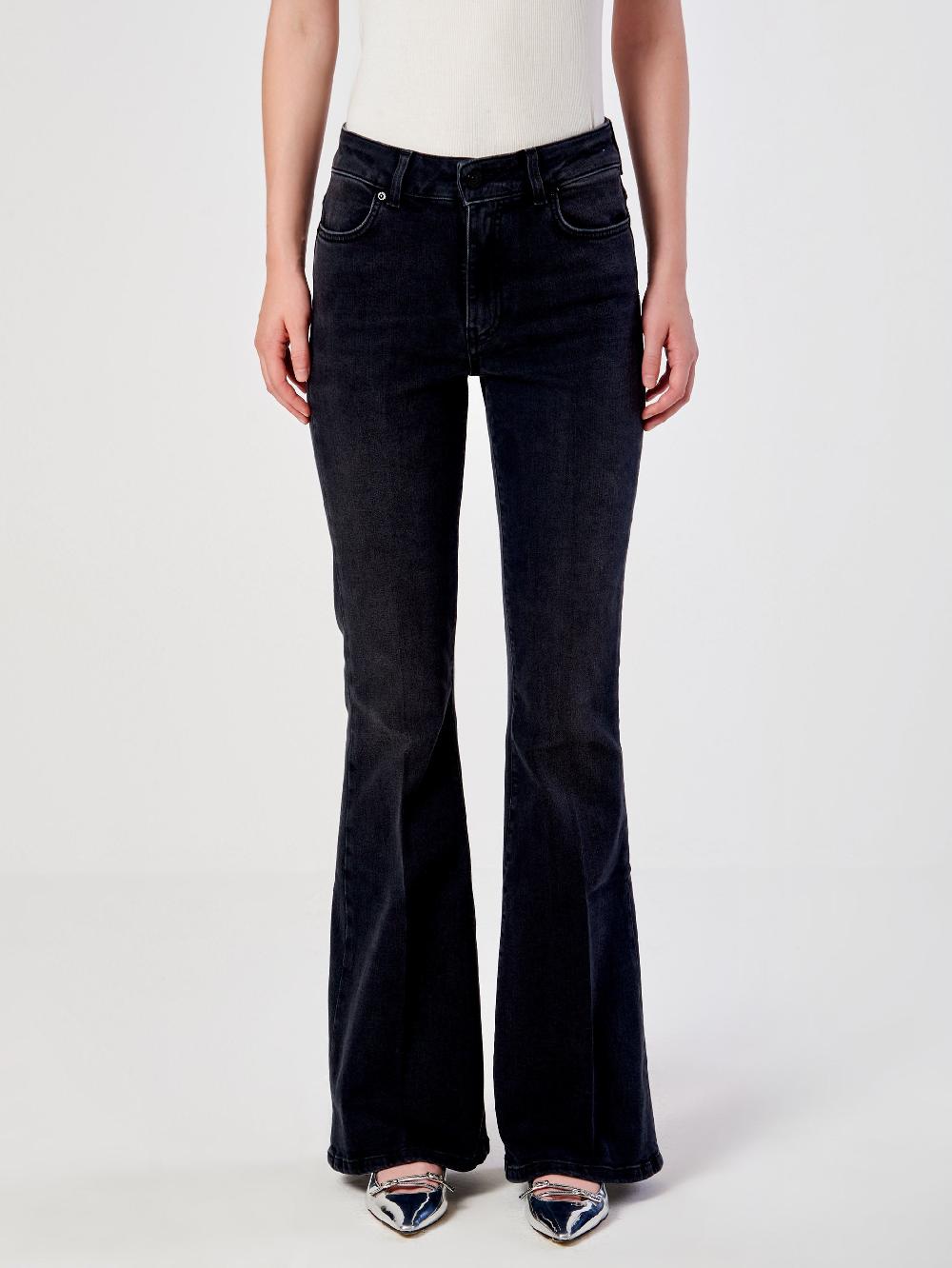 Vicolo Icon Jeans Gisele Flare NeroNero Enormi risparmi