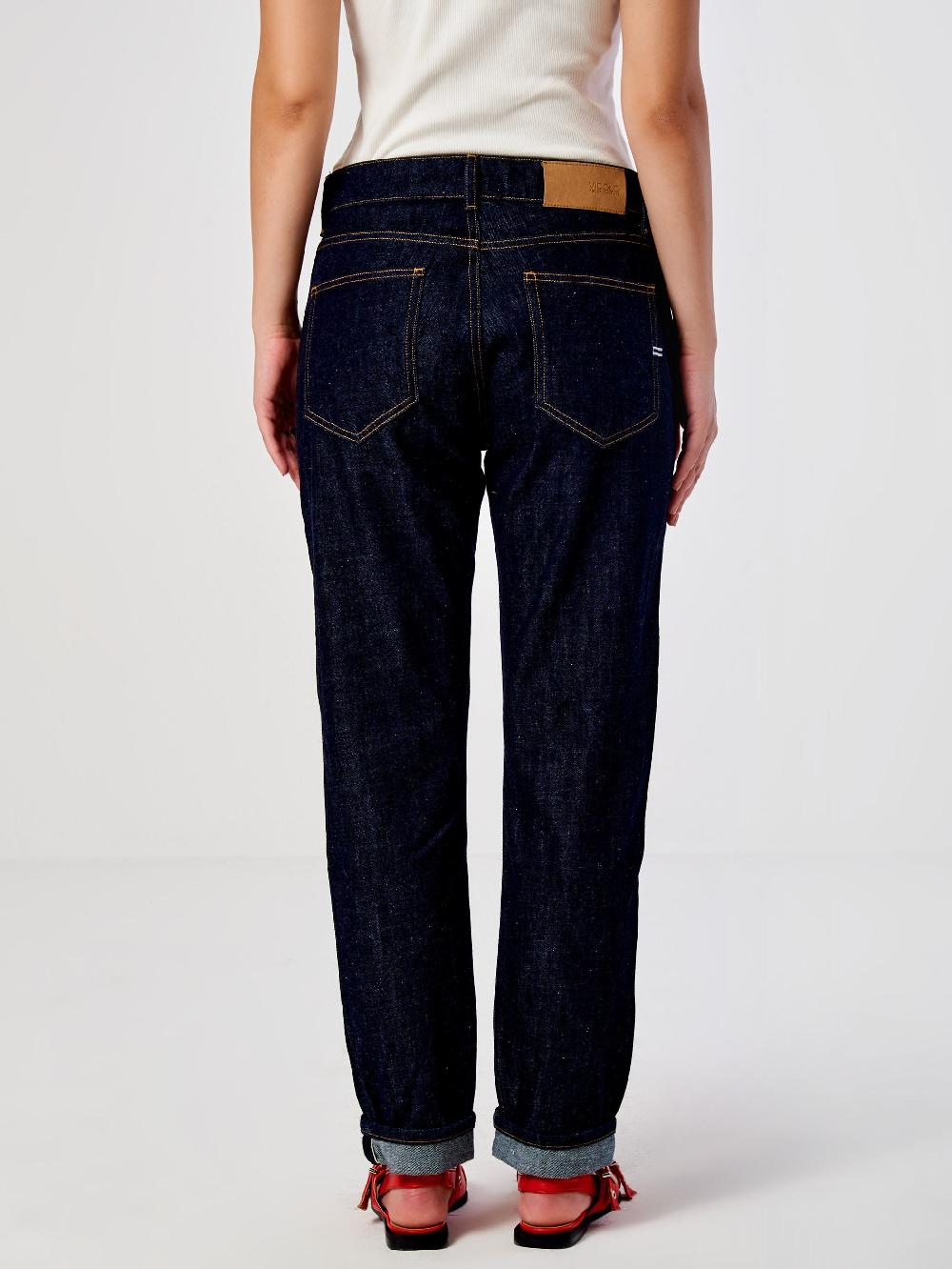 Vicolo Jeans Icon Piper Raw Blu Rilascio limitato