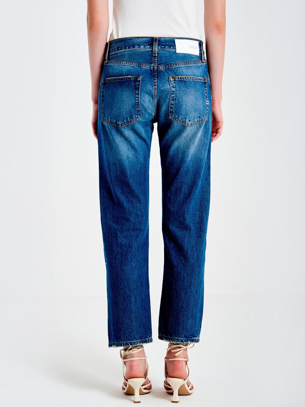 Vicolo Jeans Zoe Bottoni Gioiello BaggyBlu ACQUISTA ORA
