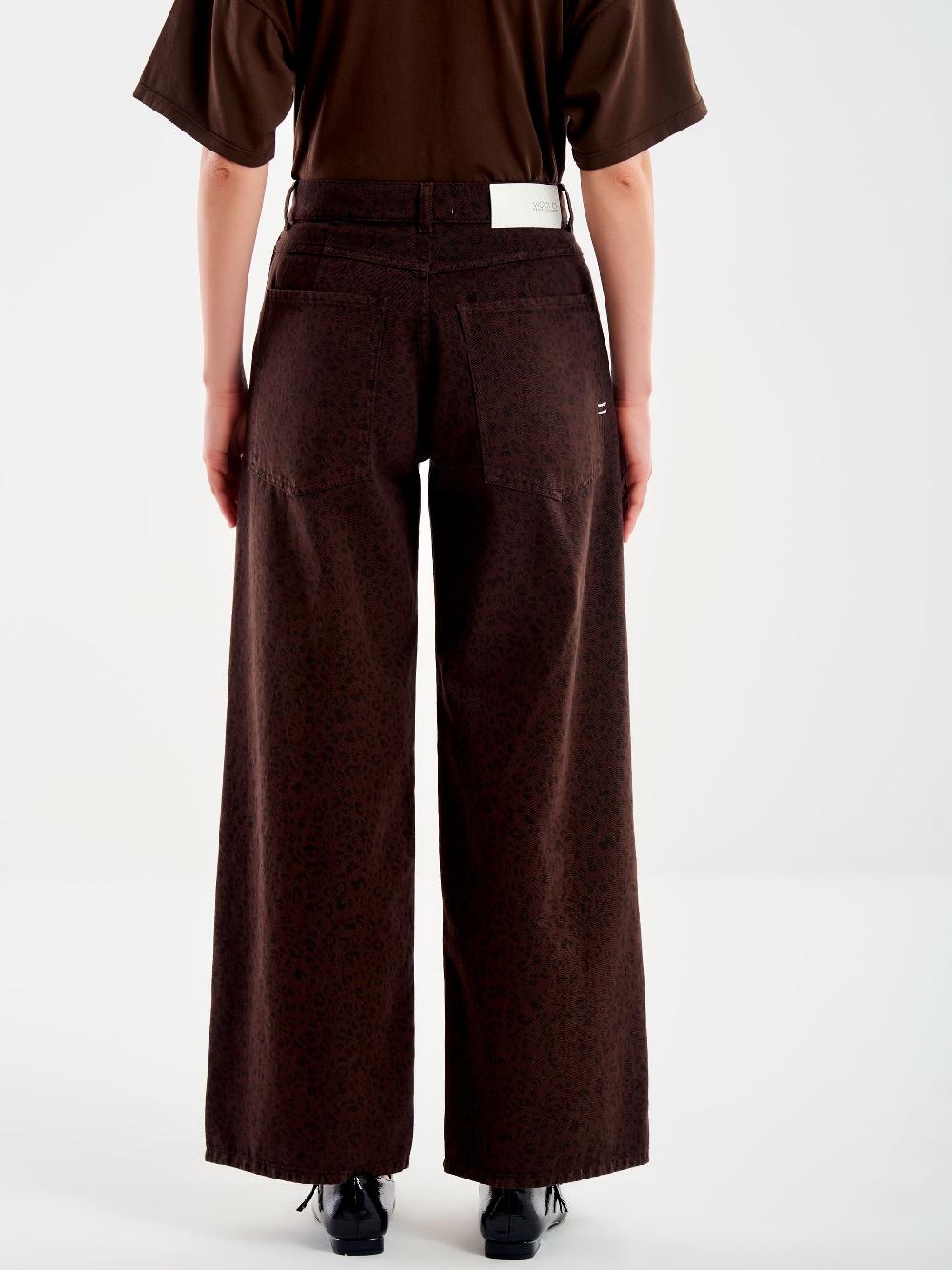 Vicolo Jeans Mia Animalier Moro Fino al 60% di sconto
