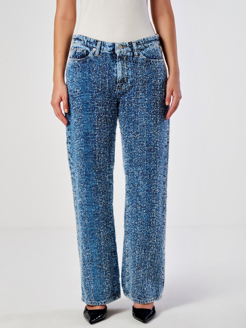 Vicolo Jeans Icon Alex Effetto AgugliatoBlu Fino al 65% di sconto