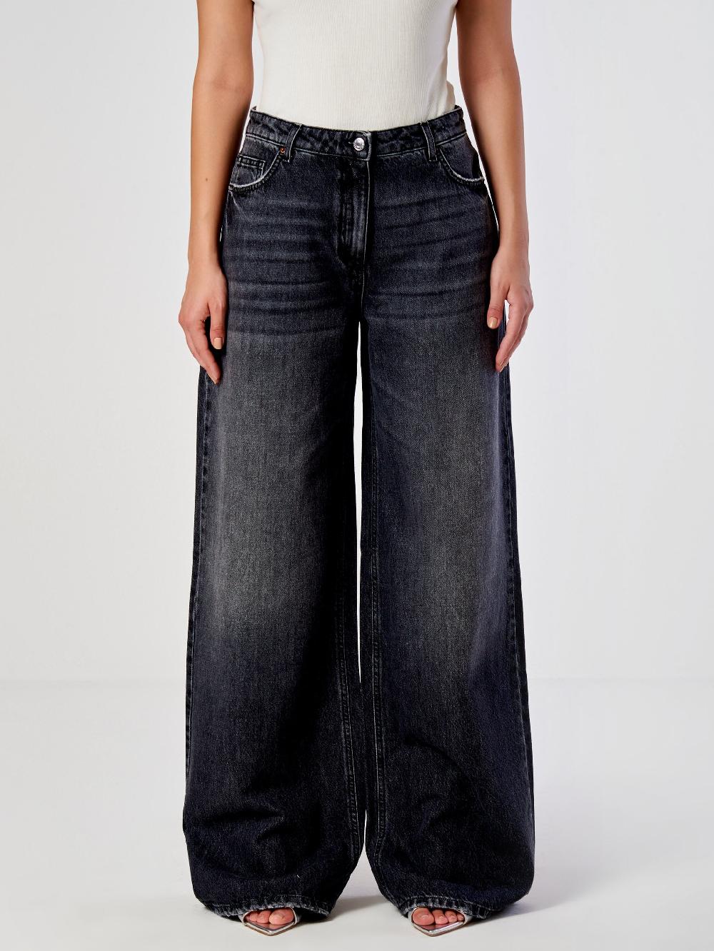 Vicolo Jeans Icon Lexie GrigioNero Offerta speciale della fabbrica