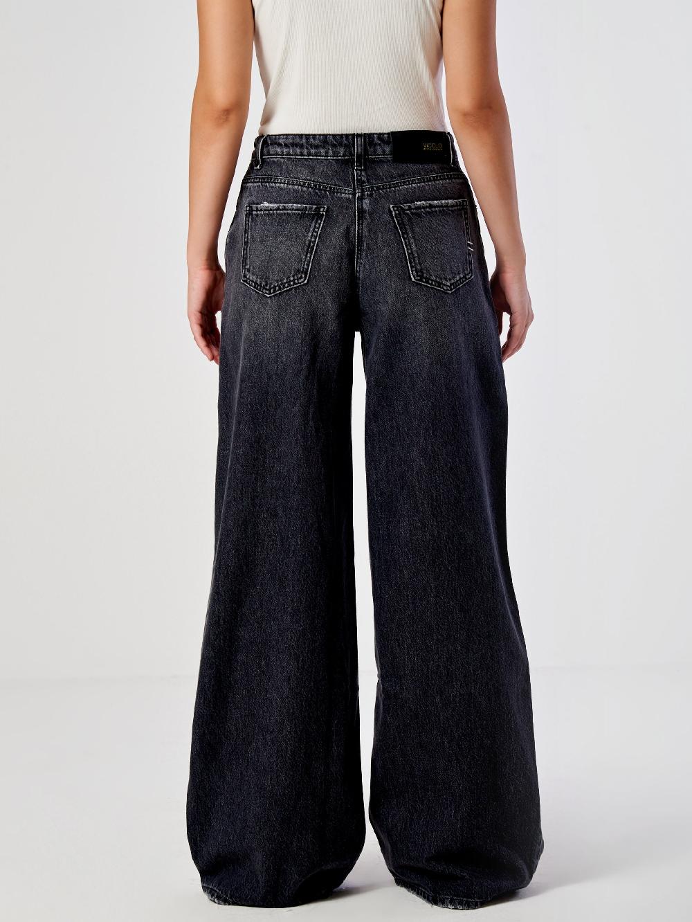 Vicolo Jeans Icon Lexie GrigioNero Offerta speciale della fabbrica