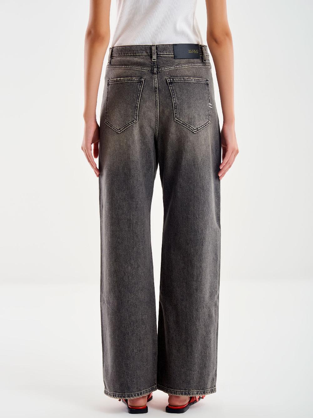 Vicolo Jeans Clio Nero Fino al 55% di sconto