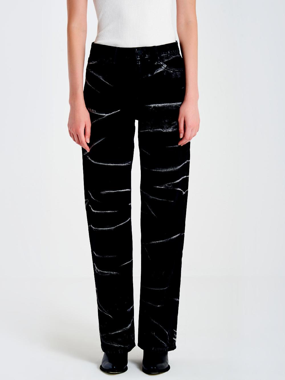 Vicolo Jeans Icon Alex Effetto ZebratoNero Discount Store per i nuovi prodotti