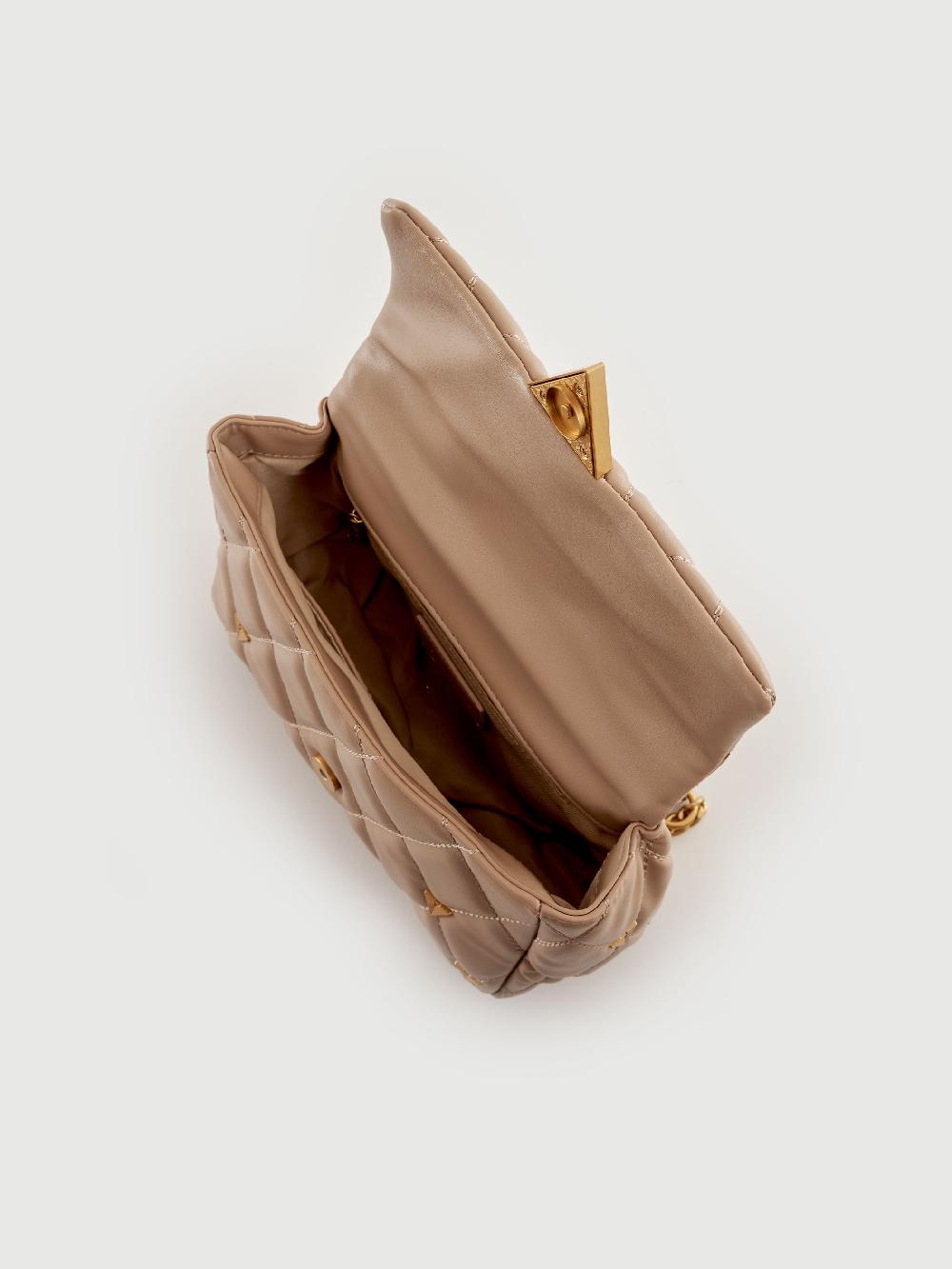 Vicolo Borsa Prisma Beige Sconti questo mese