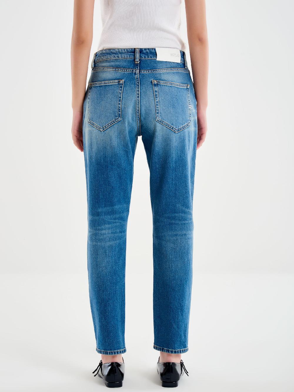 Vicolo Jeans Icon Piper Blu In Linea