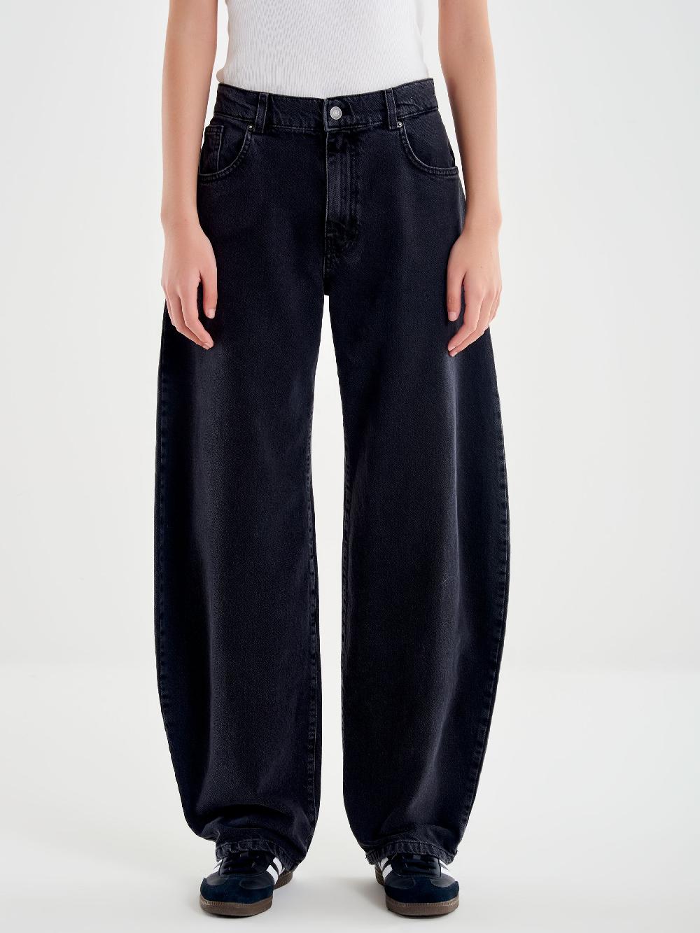 Vicolo Jeans Denise Ampio Grigio Nuovo