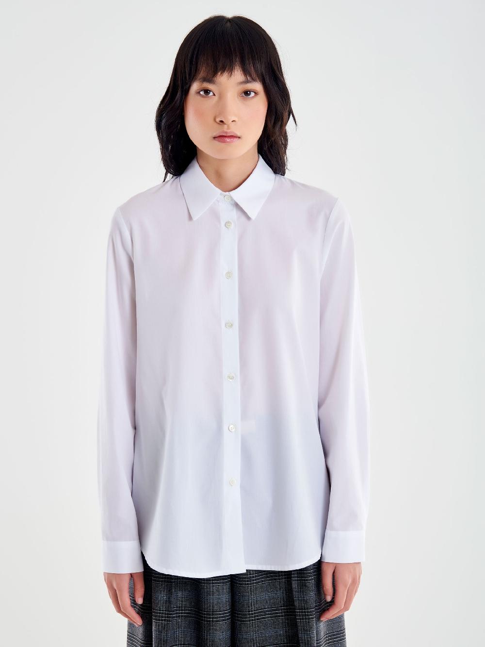 Vicolo Camicia Basic Bianco Offerte esclusive