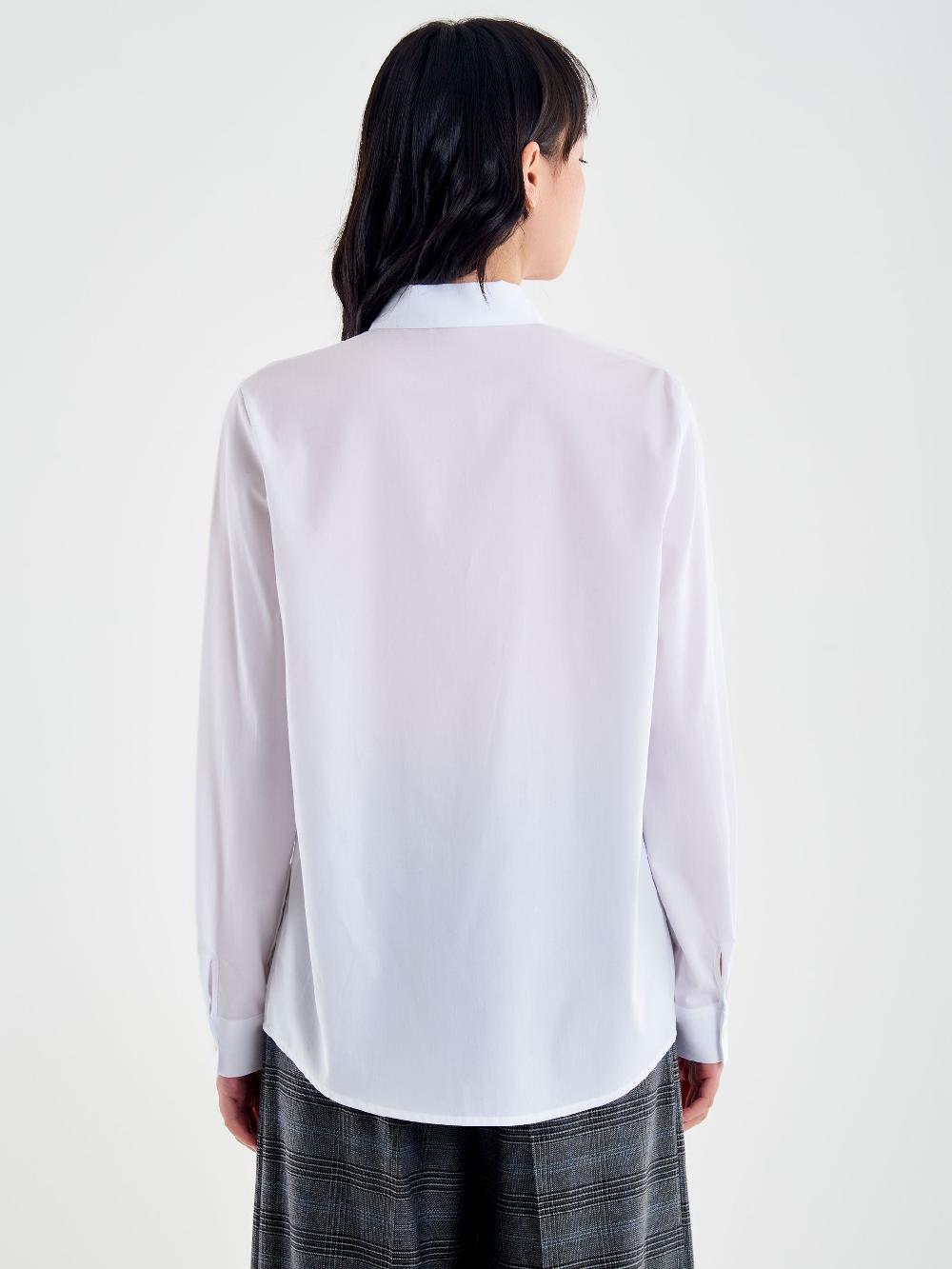 Vicolo Camicia Basic Bianco Offerte esclusive
