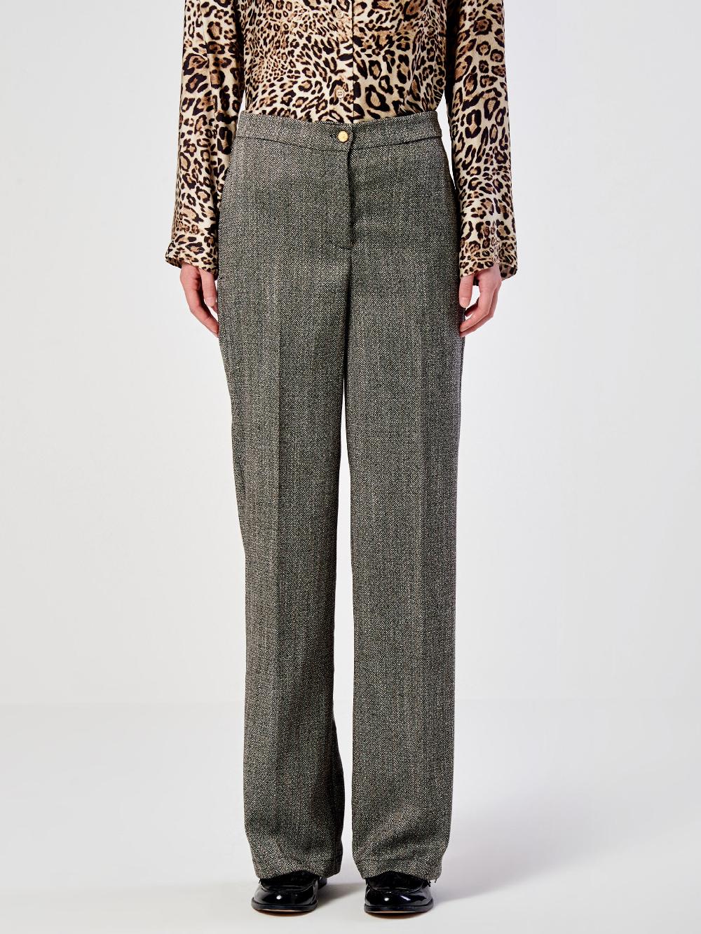 Vicolo Pantalone Palazzo Spinato Nero Promozione temporanea