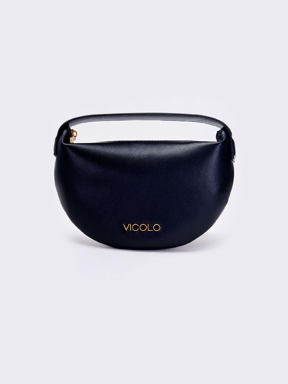 Vicolo Borsa Croissant Nero Online