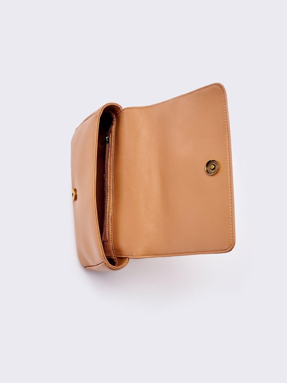 Vicolo Borsa Treasure Cammello Negozio online di fabbrica
