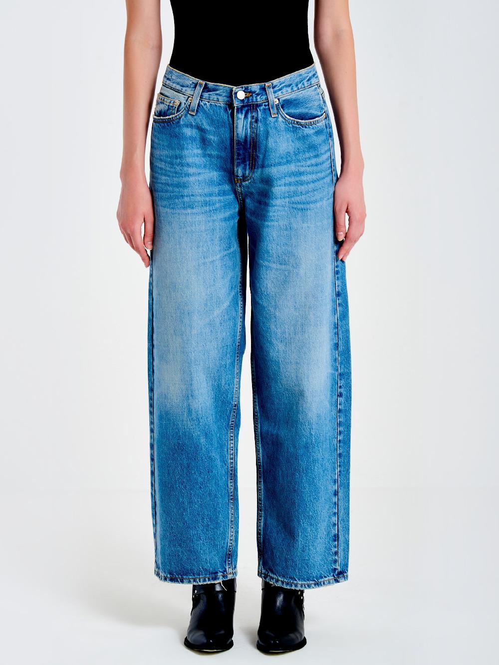 Vicolo Jeans Xenobia Ampio Blu Prezzo di fabbrica