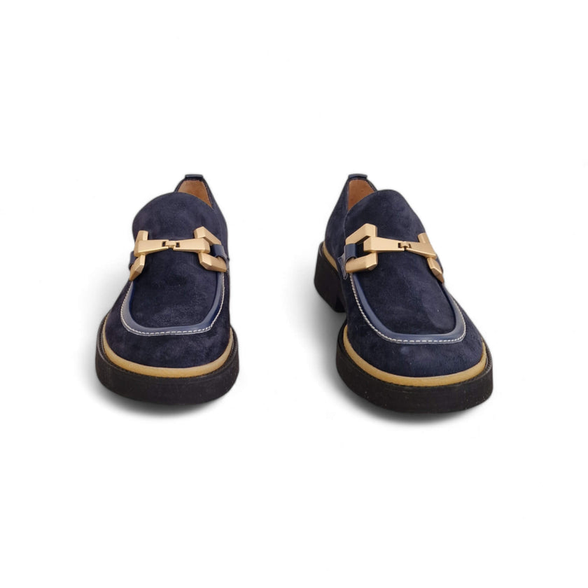 ﻿Viola Ricci Alice - Mocassino bleu' Saldi