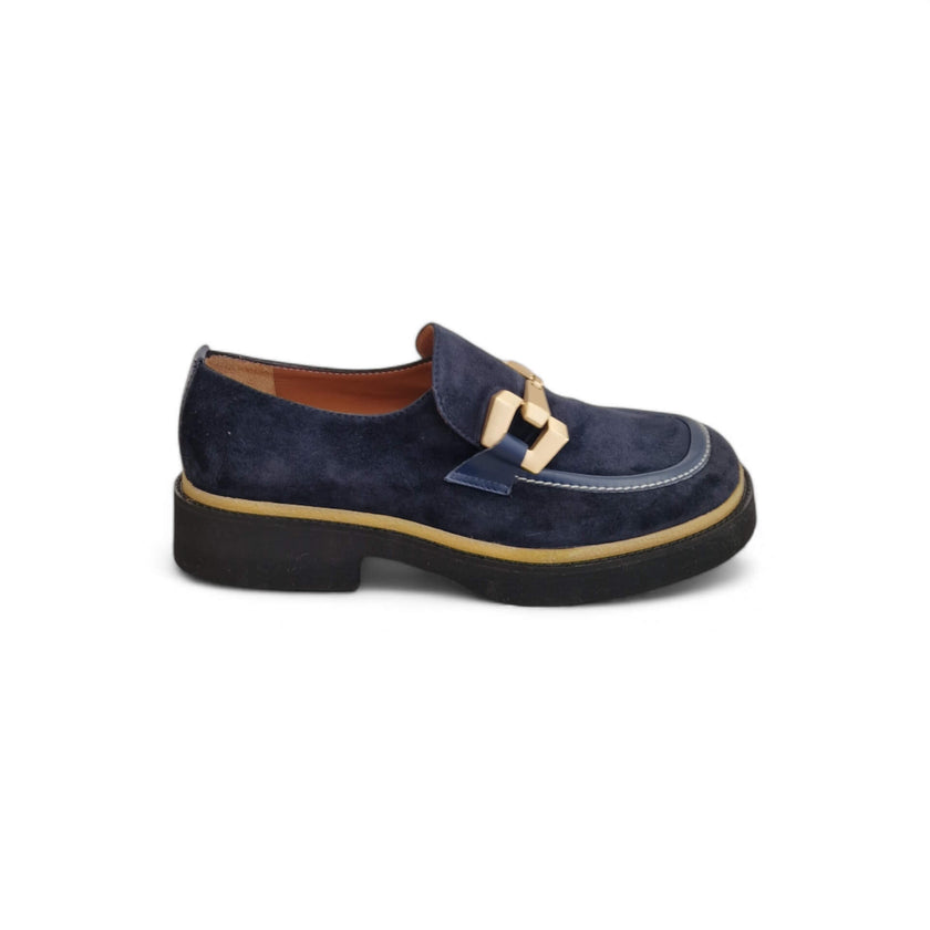 ﻿Viola Ricci Alice - Mocassino bleu' Saldi