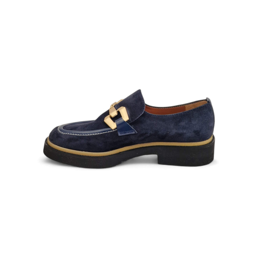 ﻿Viola Ricci Alice - Mocassino bleu' Saldi