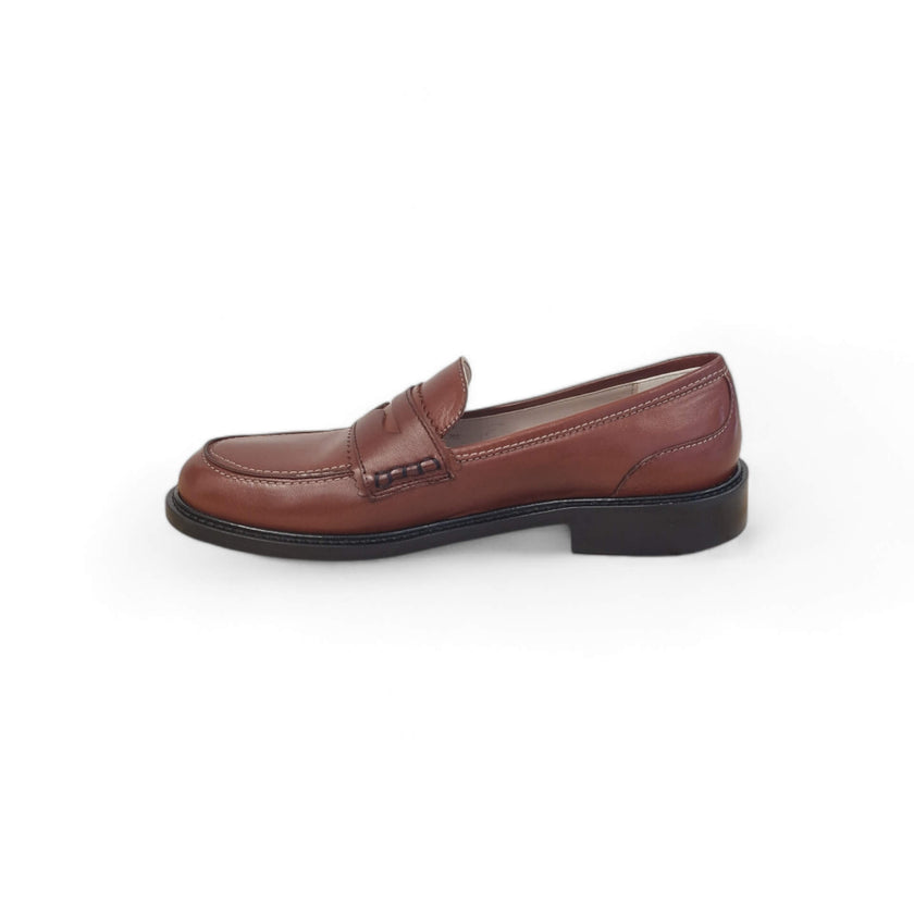 Viola Ricci Gaia - Mocassino nappa glove rhum - basic Prezzo di fabbrica