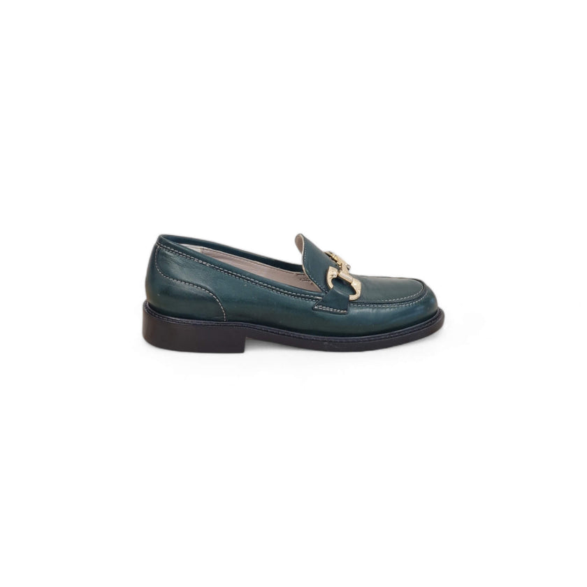 Viola Ricci Gaia - Mocassino nappa glove verde Comprare a buon mercato