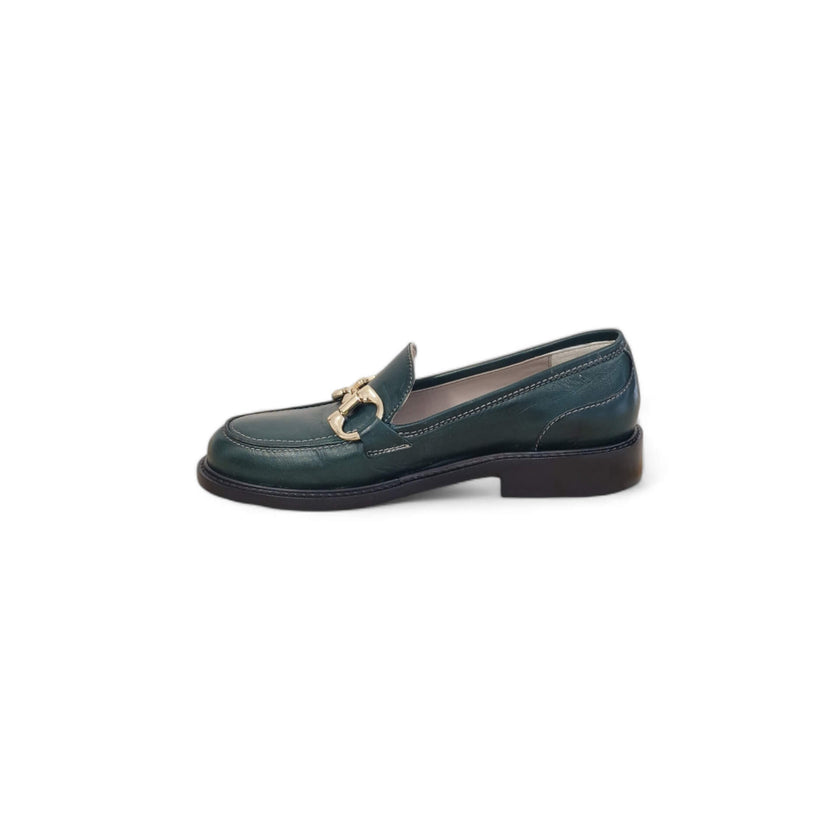 Viola Ricci Gaia - Mocassino nappa glove verde Comprare a buon mercato