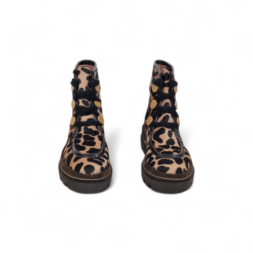 Viola Ricci Gio - Anfibio pelle maculato safari Shopping online