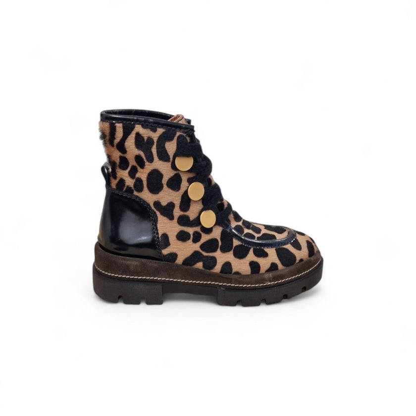 Viola Ricci Gio - Anfibio pelle maculato safari Shopping online