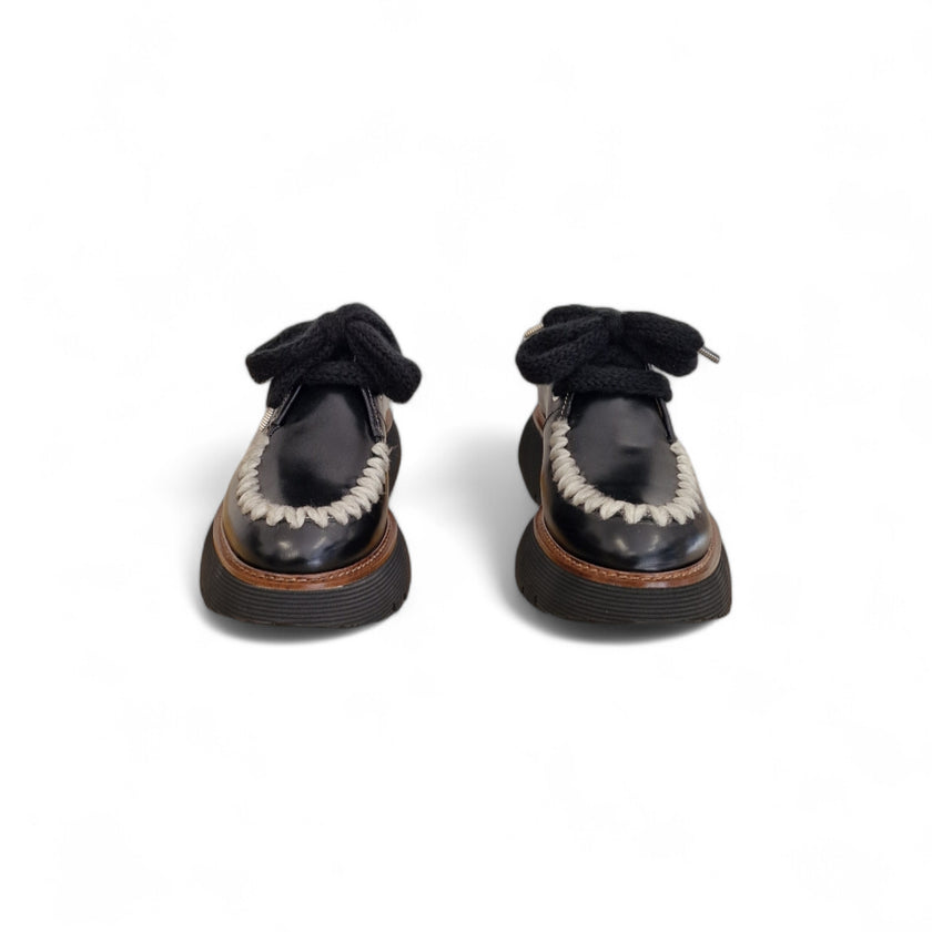 Viola Ricci Gio - Scarpa allacciata nera Cyber Monday