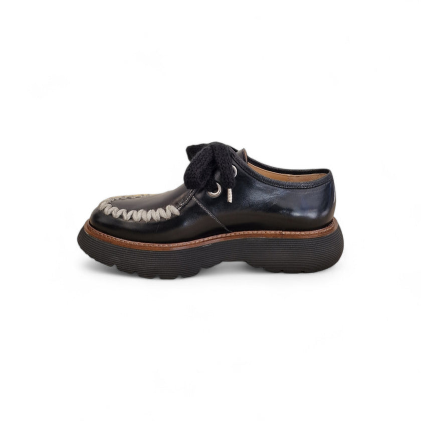 Viola Ricci Gio - Scarpa allacciata nera Cyber Monday