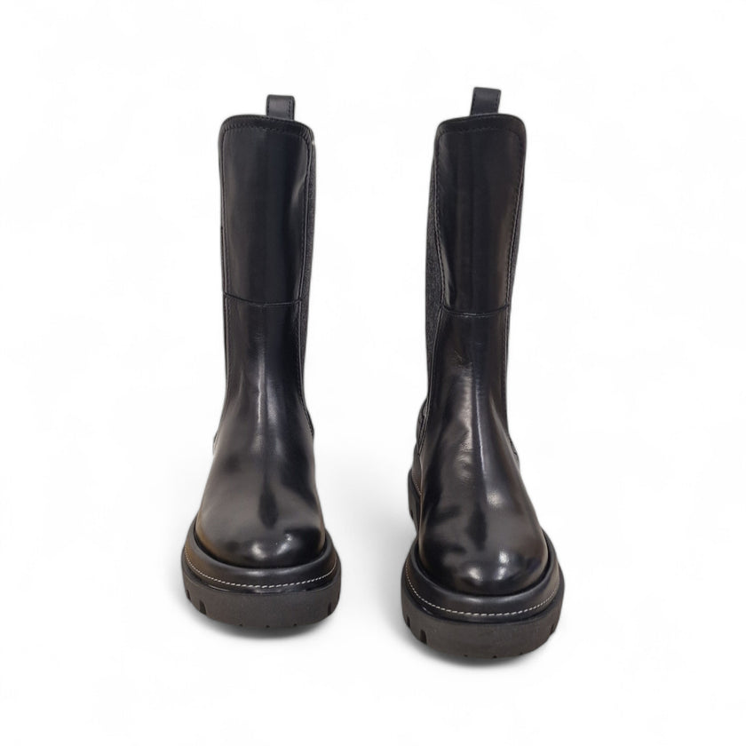 Viola Ricci Gio - Stivale beatles in pelle nera Offerta San Valentino