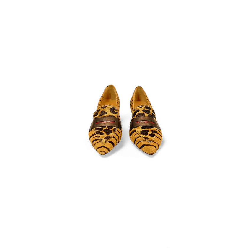 Viola Ricci Linda - mocassino maculato animalier Offerta migliore