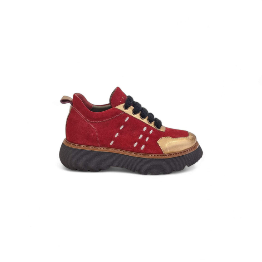 Viola Ricci Regina - pelle rosso garnet - kombat Bestseller