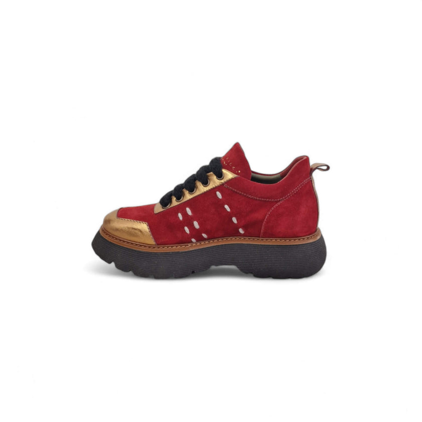 Viola Ricci Regina - pelle rosso garnet - kombat Bestseller