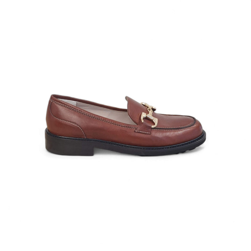 Viola Ricci Gaia - Mocassino nappa glove rhum ACQUISTA ORA