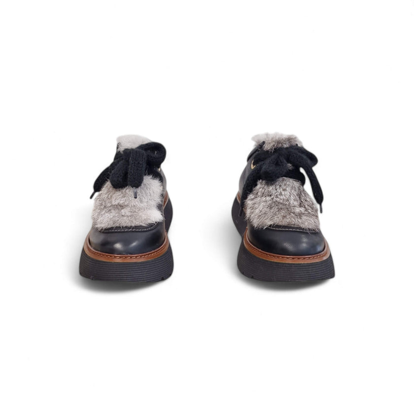 Viola Ricci Gio - Scarpa allacciata nera phar Discount Store per i nuovi prodotti