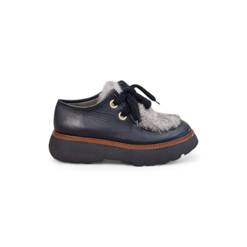 Viola Ricci Gio - Scarpa allacciata nera phar Discount Store per i nuovi prodotti